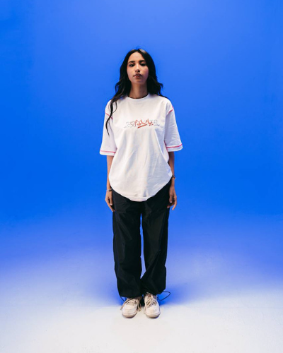 Ya Salam White Tee-MERAKI